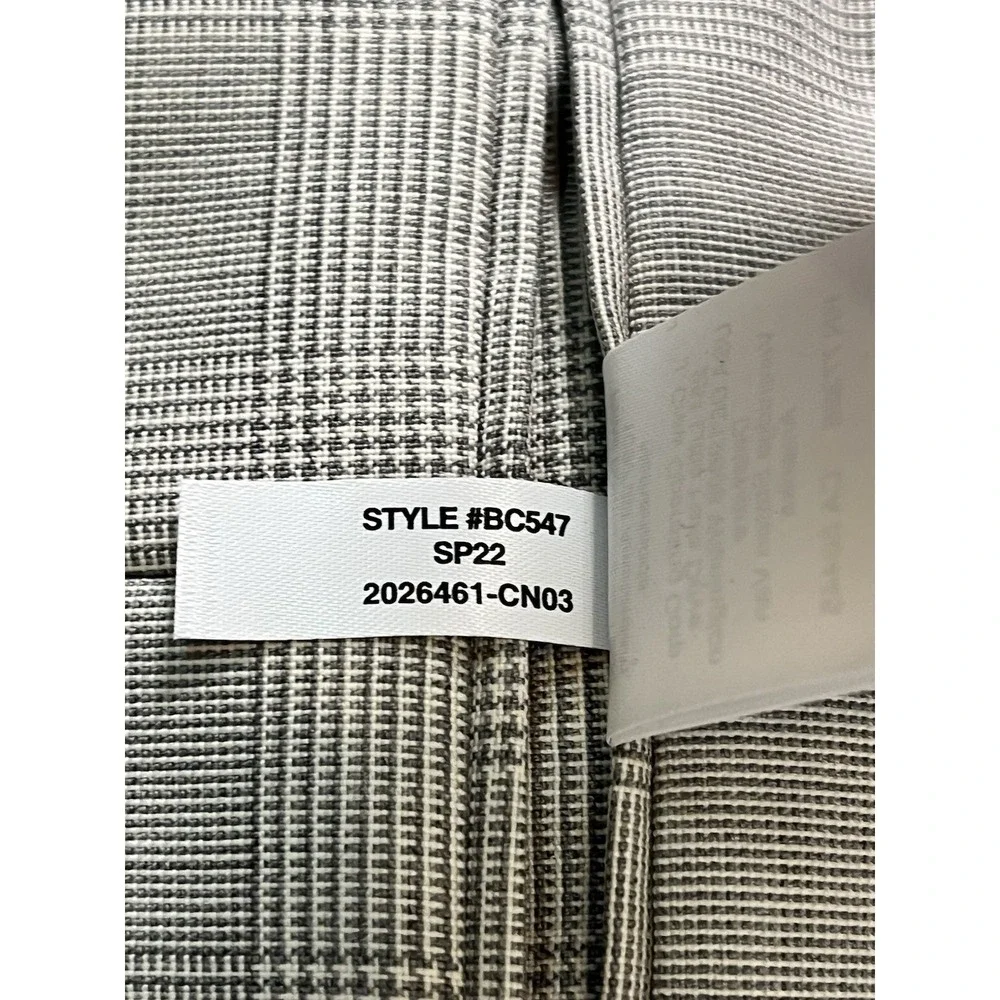J.Crew Kenmare Blazer Italian Organic Wool Marzotto Glen Plaid Sport Coat 40R